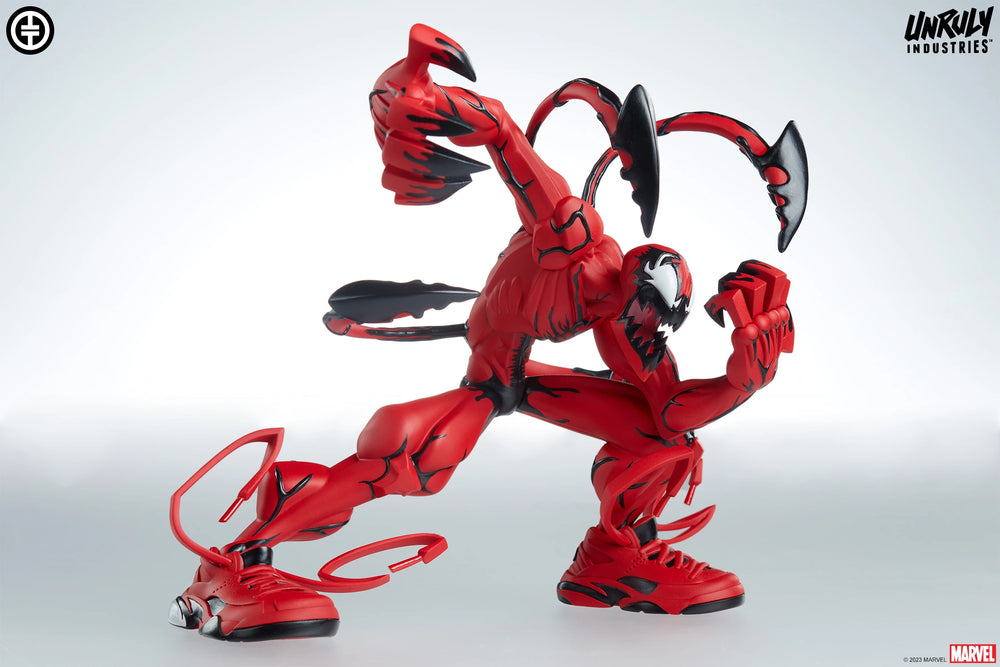 Unruly Industries Designer Collectible: Marvel Spiderman - Carnage Estatua