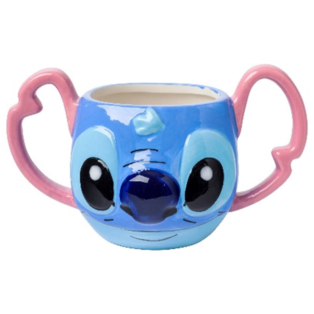 Fun Kids Tarro De Ceramica 3D: Disney  Lilo y Stitch - Stitch 709 ml