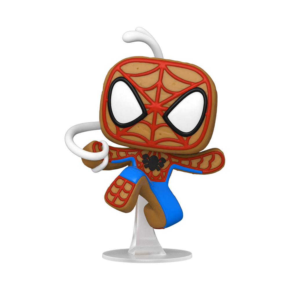 Funko Pop Marvel: Holiday - Galleta de Jengibre SpiderMan Navidad