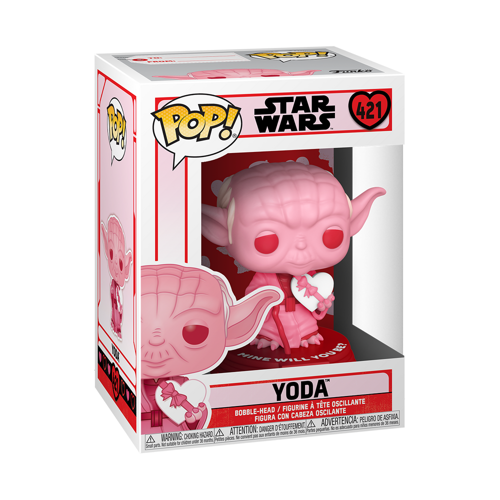 Funko Pop Star Wars: San Valentin - Yoda con Corazon