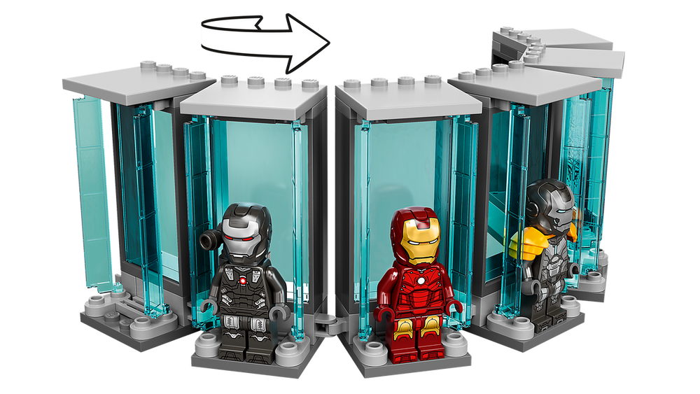 LEGO Super Heroes Marvel Armeria de Iron Man 76216