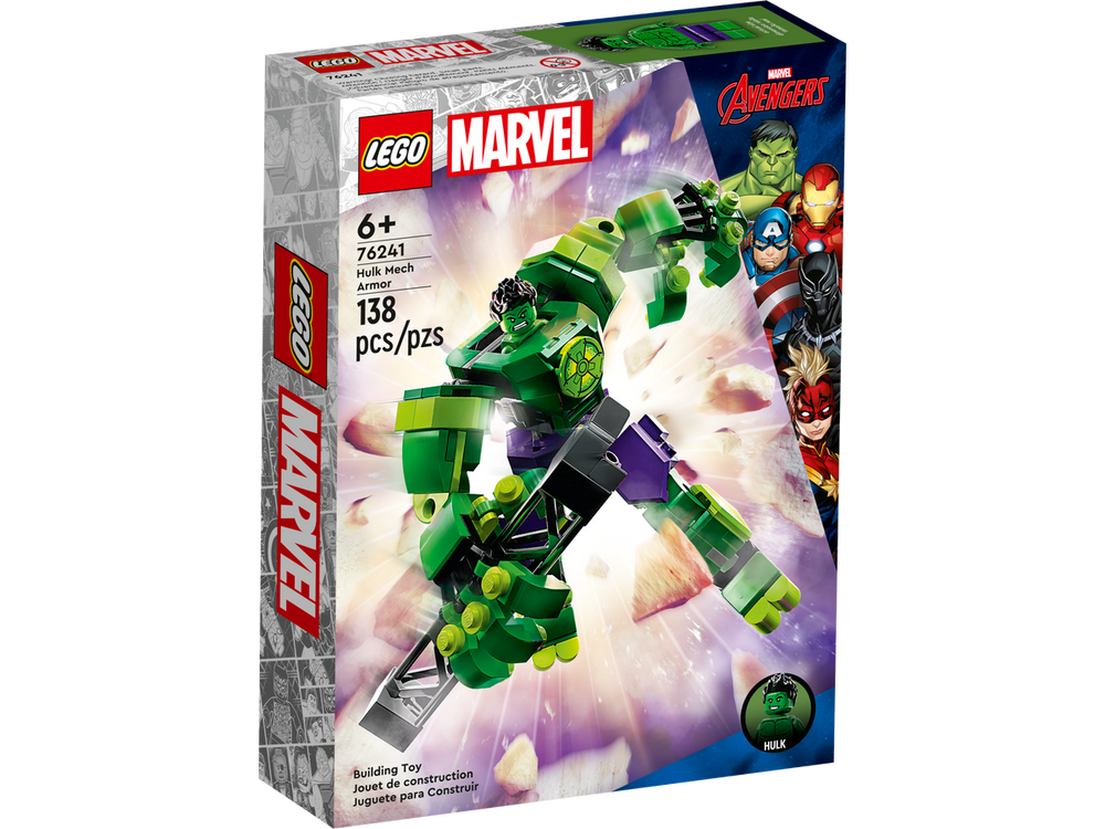 LEGO Super Heroes Marvel Armadura Robotica de Hulk 76241
