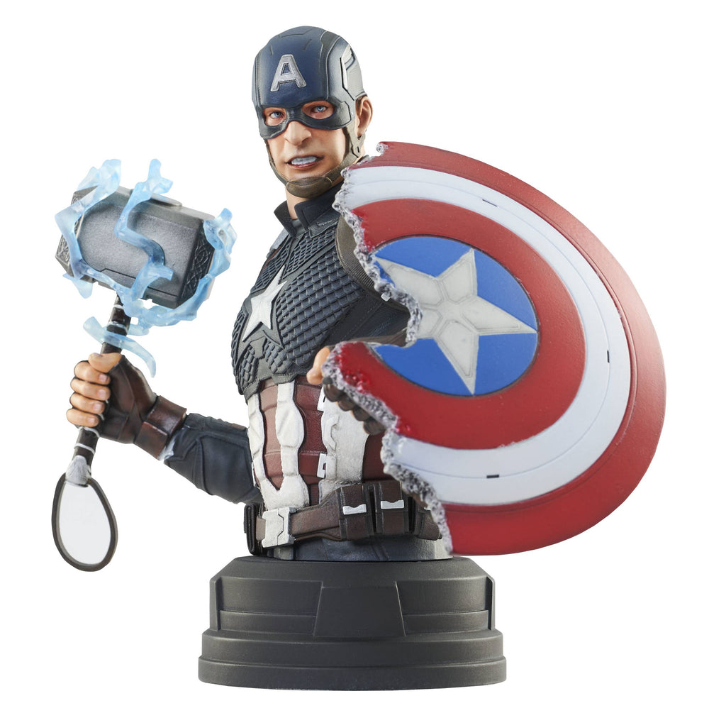 Diamond Select Toys Bust: Marvel Avengers Endgame - Capitan America Escala 1/6