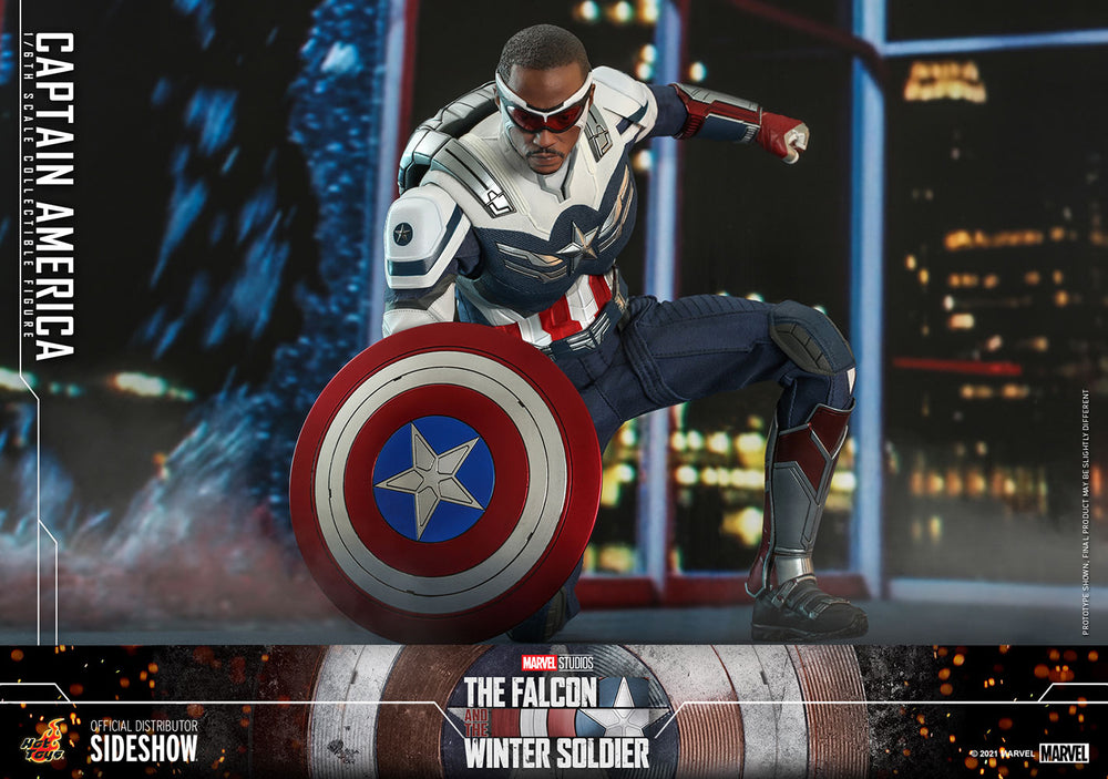 Hot Toys Marvel:  Falcon y Winter Soldier - Captain America Falcon Escala 1/6