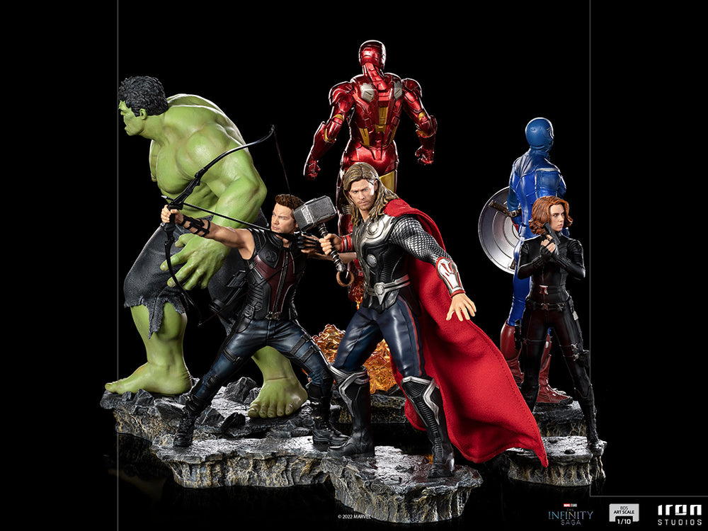 IRON Studios: Marvel The Infinity Saga - Thor Batalla de Nueva York BDS Escala de Arte 1/10