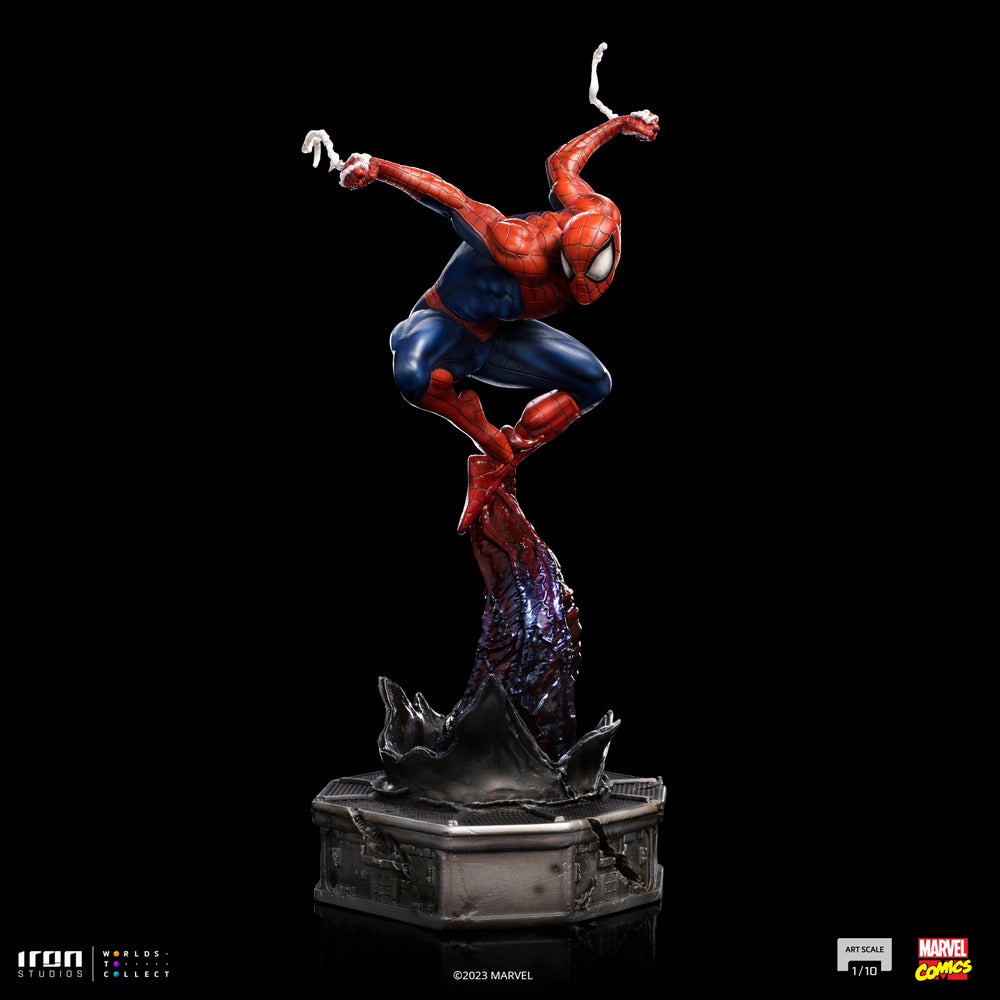 IRON Studios: Marvel Comics - Spider Man Escala De Arte 1/10
