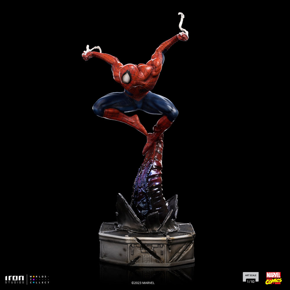 IRON Studios: Marvel Comics - Spider Man Escala De Arte 1/10