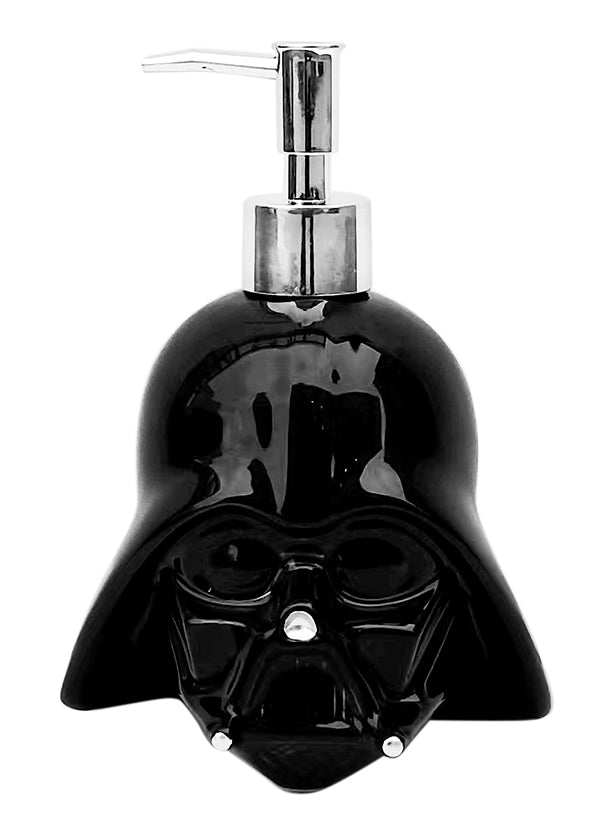 Fun Kids Dispensador De Jabon De Ceramica 3D: Star Wars - Darth Vader Con Caja De Regalo