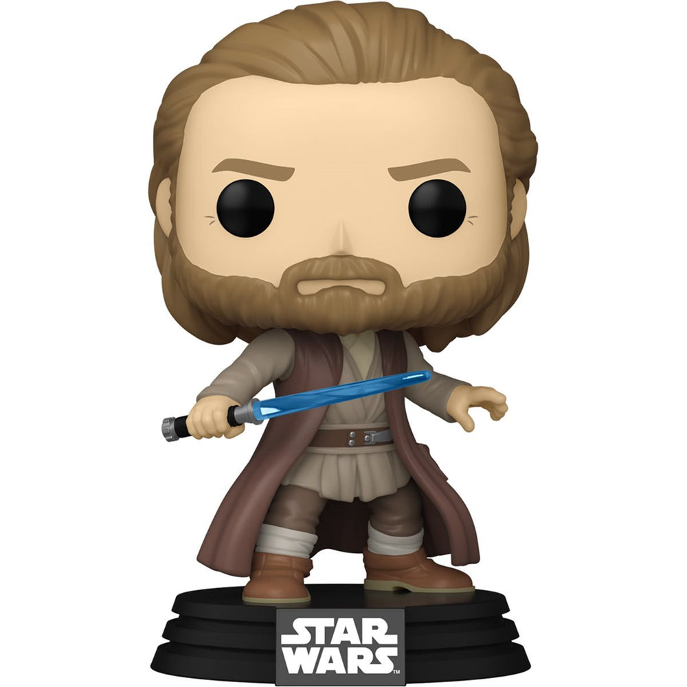 Funko Pop Star Wars: Obi Wan Kenobi - Obi Wan Pose Batalla