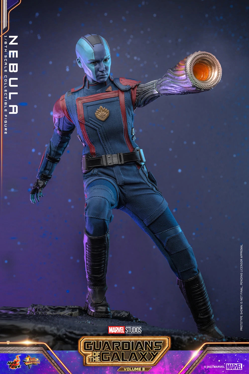 Hot Toys Movie Masterpiece Series: Marvel Guardianes De La Galaxia Vol 3 - Nebula Escala 1/6