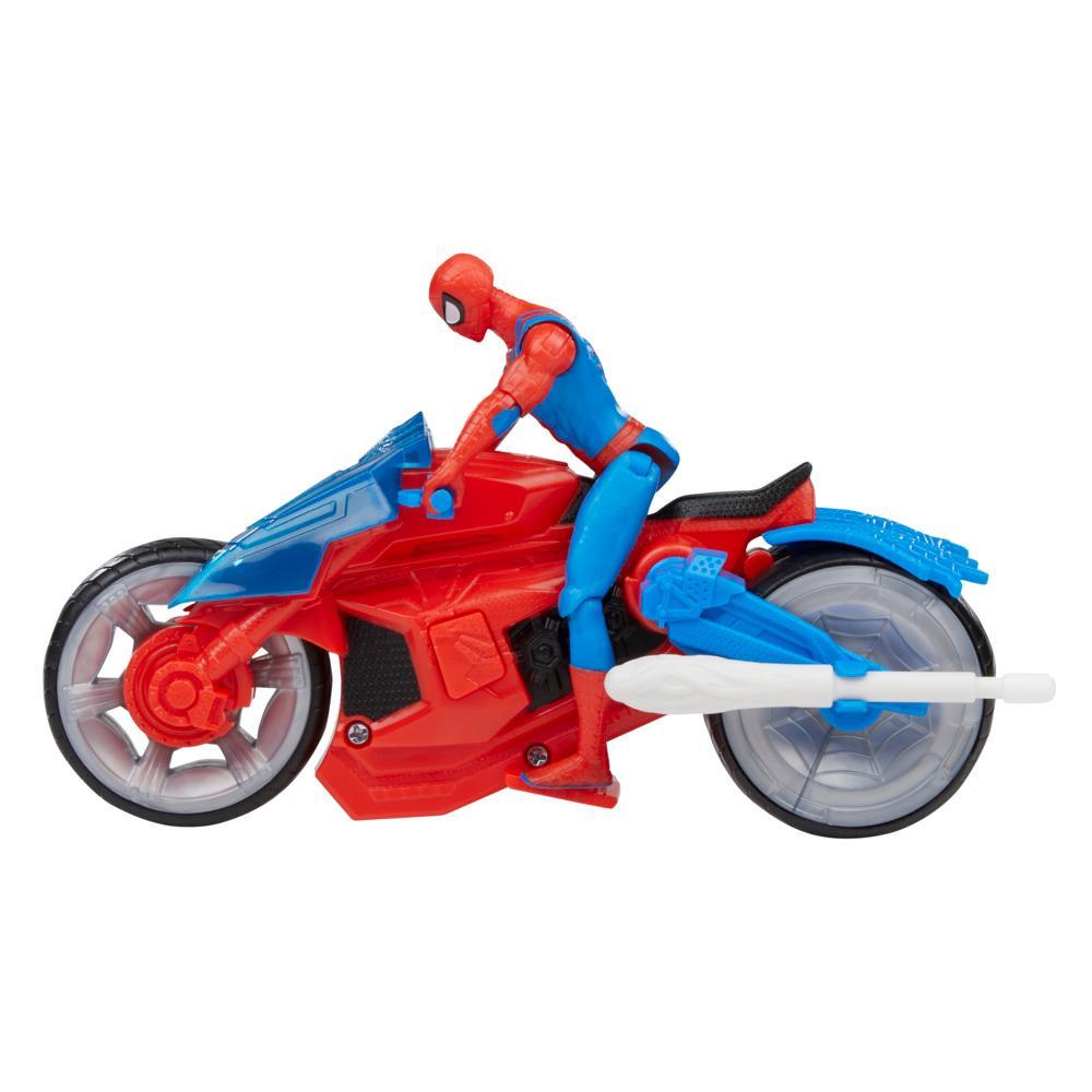 Marvel Epic Hero Series: Spiderman - Spiderman Y Moto Aracnida 4 Pulgadas