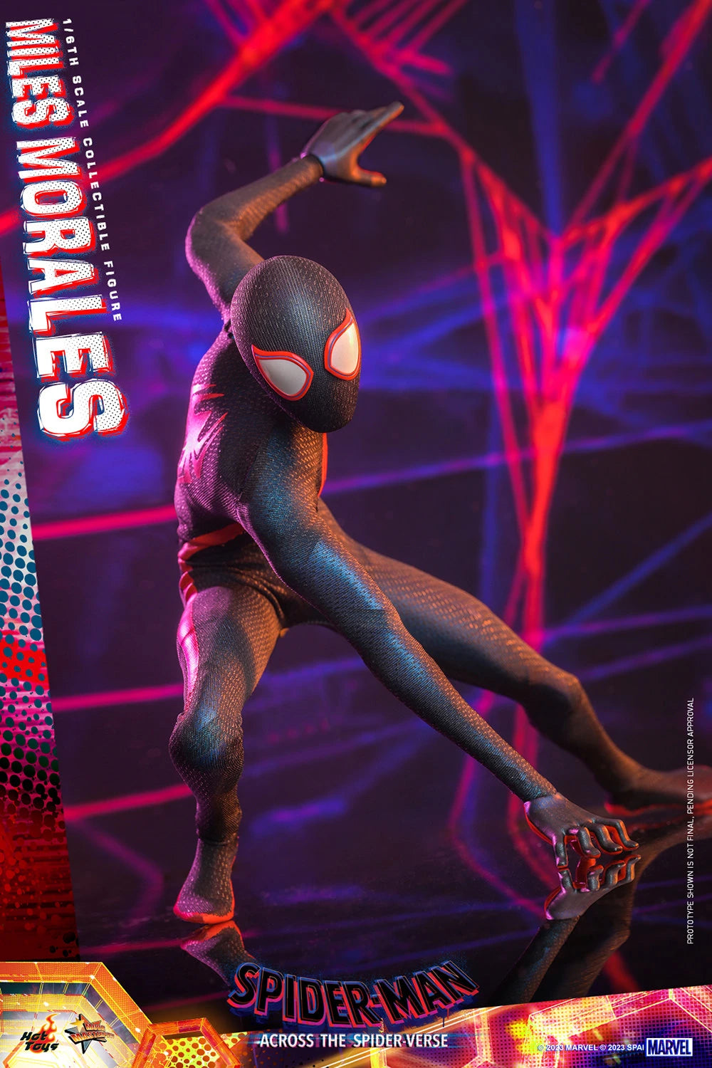 Hot Toys Movie Masterpiece Series: Marvel SpiderMan Across The Spider Verse - Miles Morales Escala 1/6