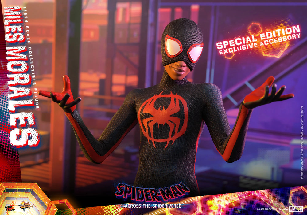 Hot Toys Movie Masterpiece Series: Marvel SpiderMan Across The Spider Verse - Miles Morales Escala 1/6