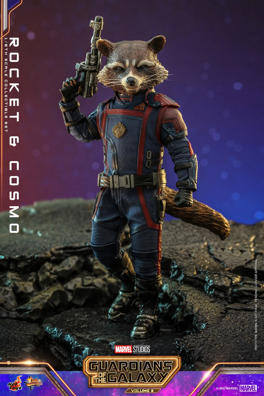 Hot Toys Movie Masterpiece Series: Marvel Guardianes De La Galaxia 3 - Rocket y Cosmo Escala 1/6