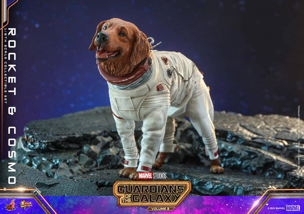 Hot Toys Movie Masterpiece Series: Marvel Guardianes De La Galaxia 3 - Rocket y Cosmo Escala 1/6