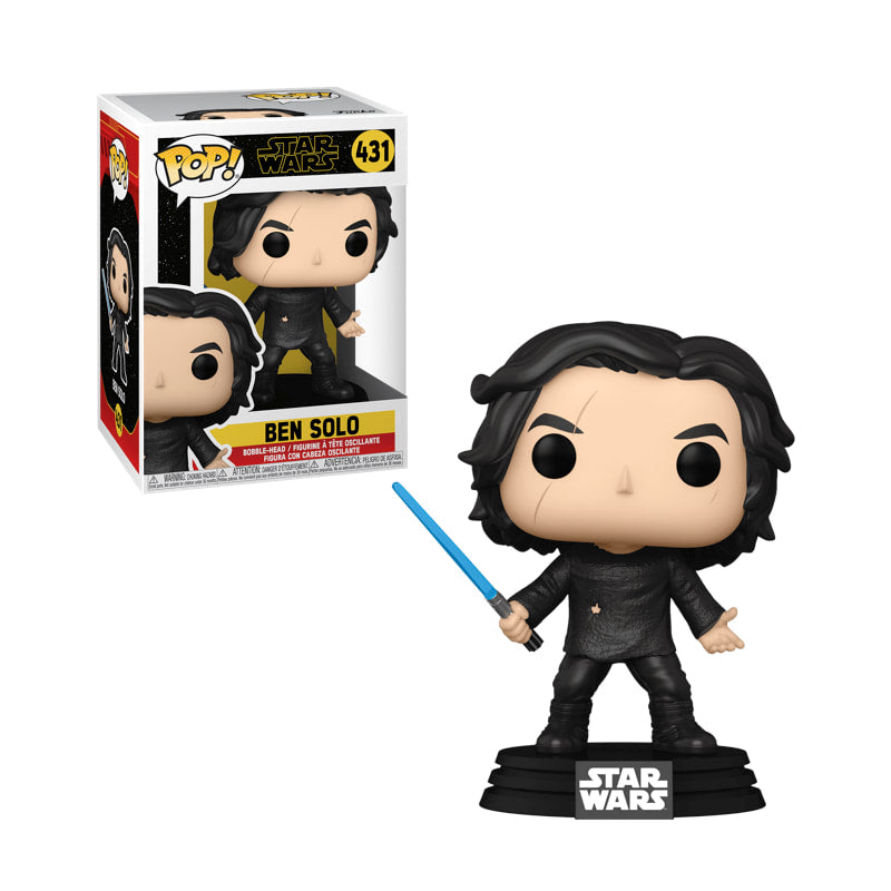 Funko Pop Star Wars: El Ascenso De Skywalker - Ben Solo con Sable Azul