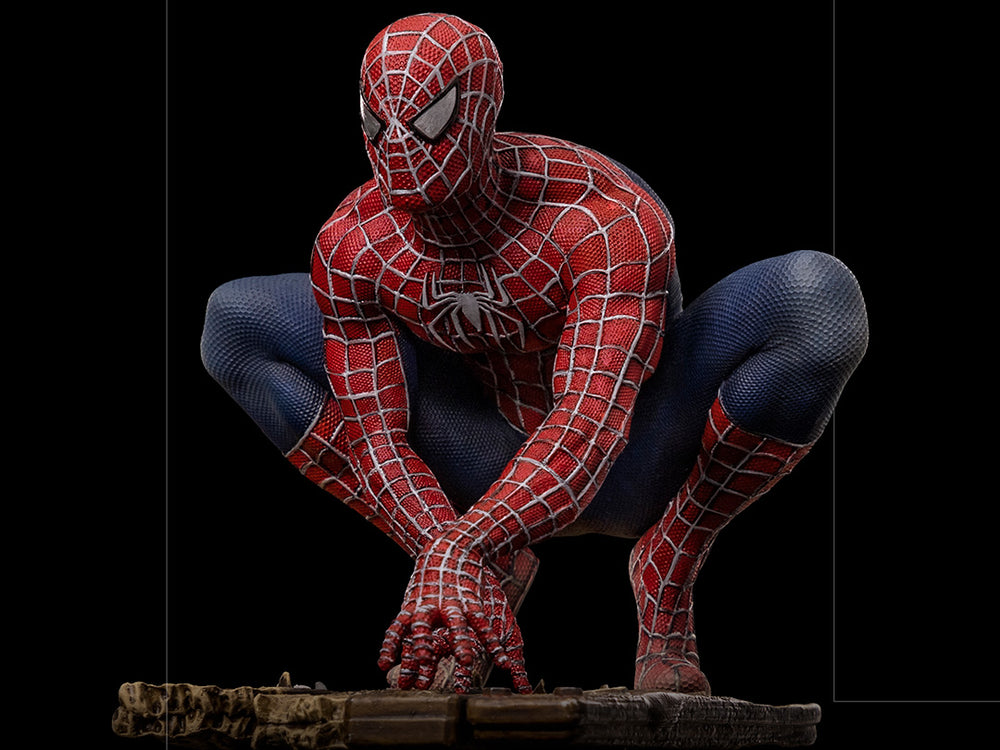IRON Studios: Marvel Spiderman No Way Home - Spiderman Tobey Maguirre BDS Escala de Arte 1/10