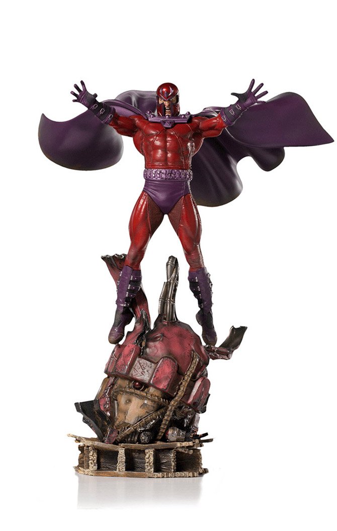 IRON Studios: X Men - Magneto Deluxe Escala de Arte 1/10