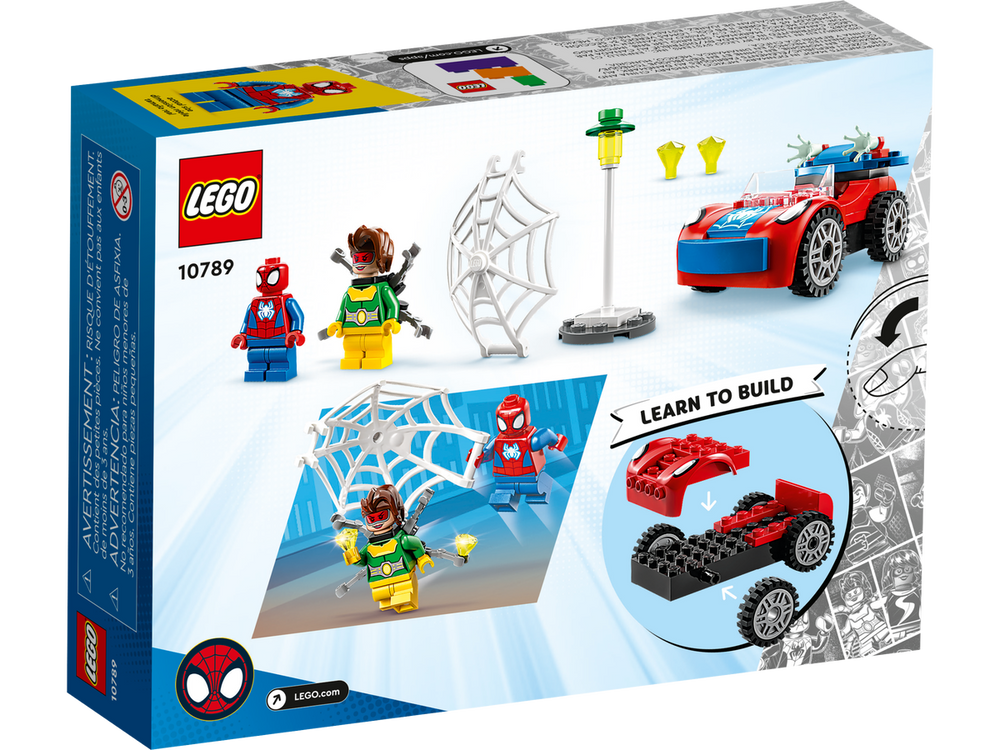 LEGO Marvel Spidey y su Super Equipo Coche de SpiderMan y Doc Ock 10789