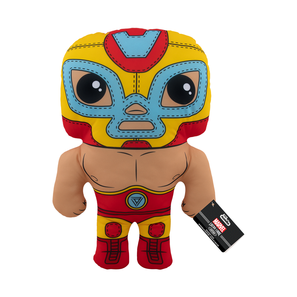 Funko Pop Plush: Marvel Luchadores - Iron Man El Heroe Invicto 17 Pulgadas Peluche