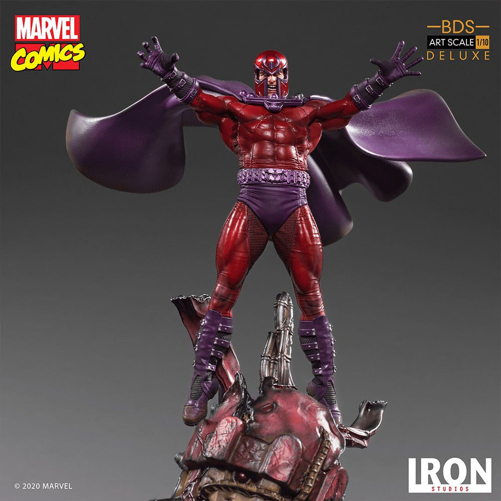 IRON Studios: X Men - Magneto Deluxe Escala de Arte 1/10