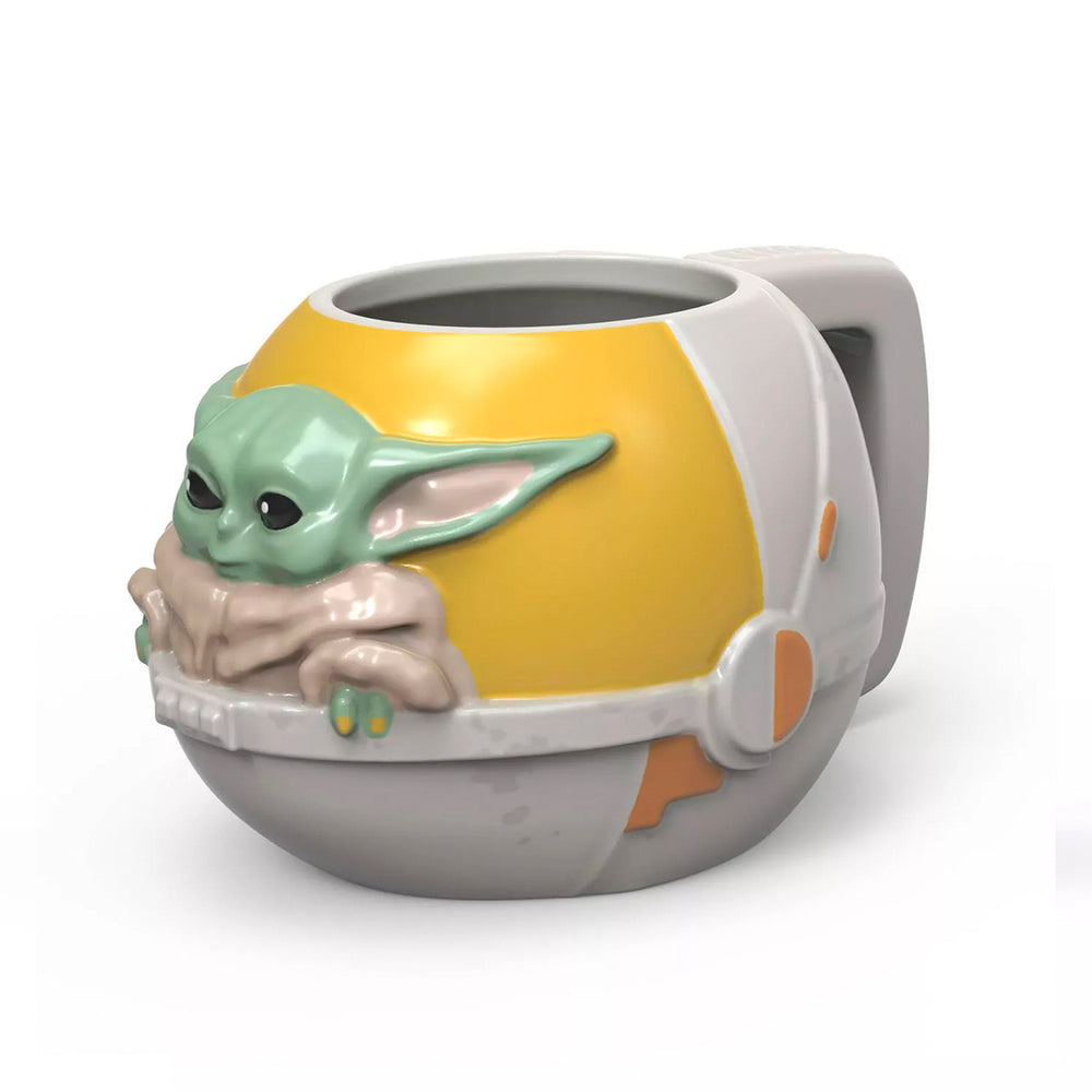 Zak Tarro De Ceramica 3D: Star Wars - Grogu Baby Yoda 473 ml