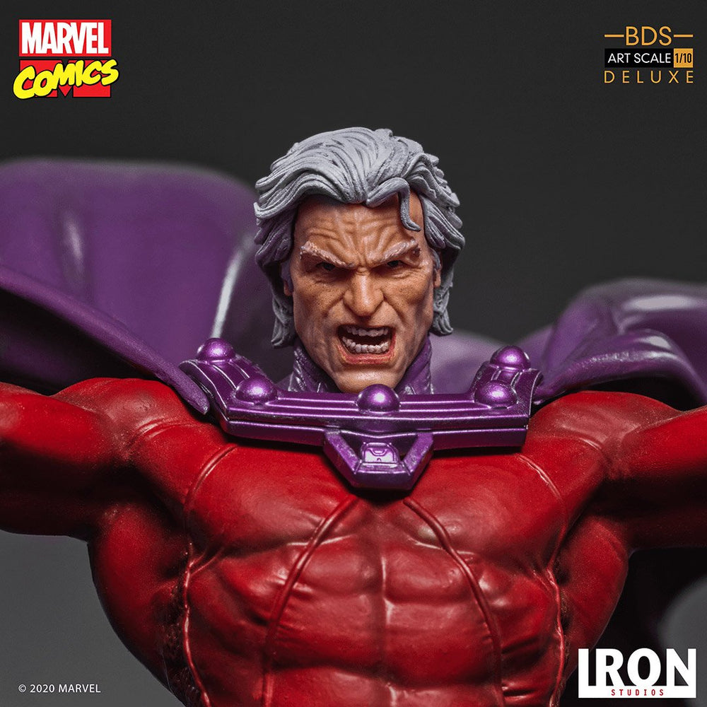 IRON Studios: X Men - Magneto Deluxe Escala de Arte 1/10