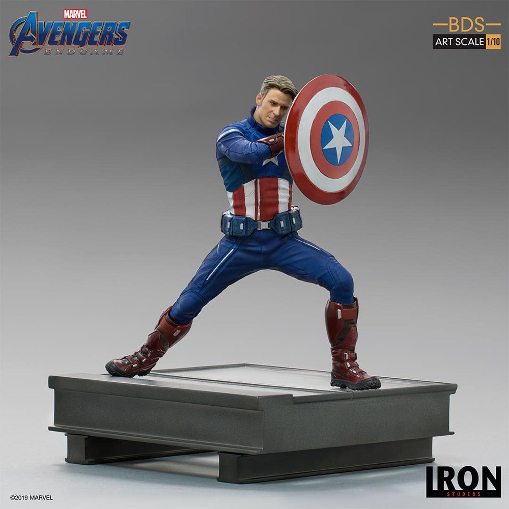 IRON Studios: Avengers Endgame - Capitan America 2023 Escala 1/10