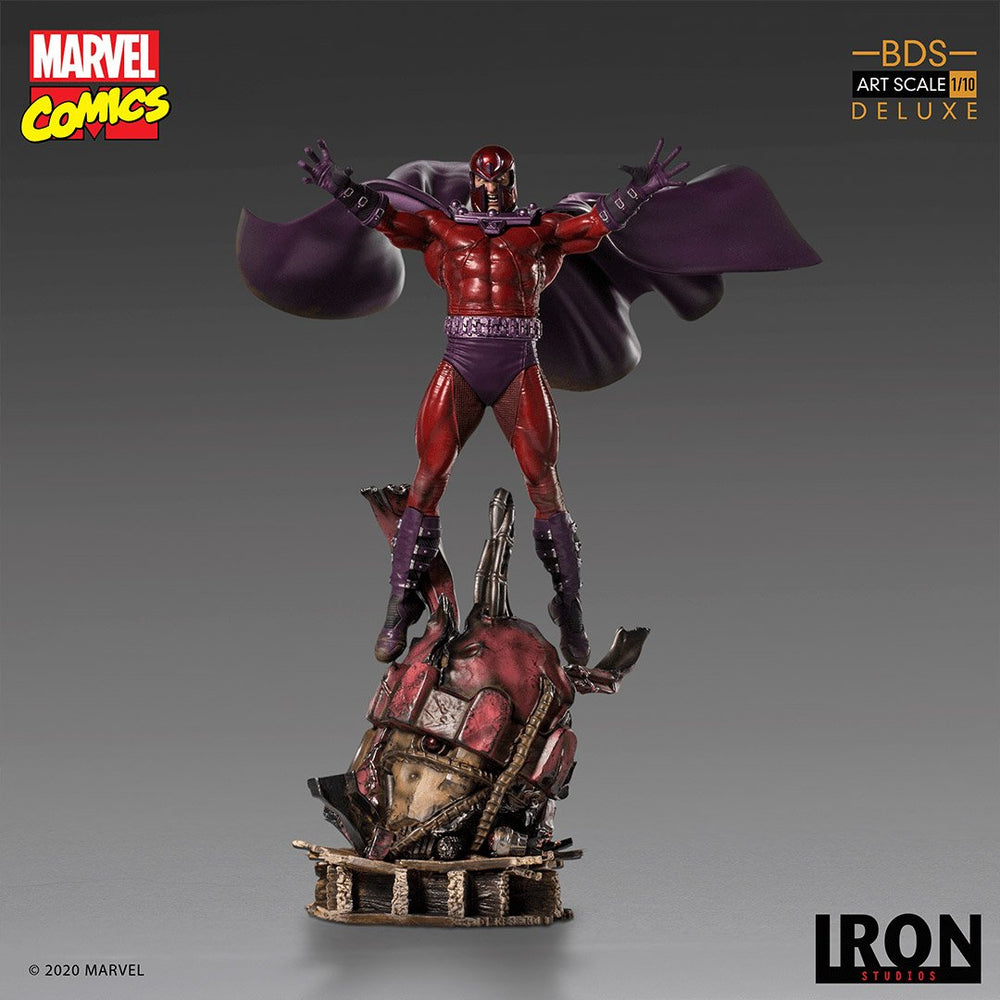 IRON Studios: X Men - Magneto Deluxe Escala de Arte 1/10