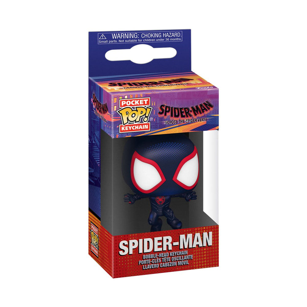 Funko Pop Keychain: Marvel SpiderMan Across the Spider Verse - SpiderMan Llavero