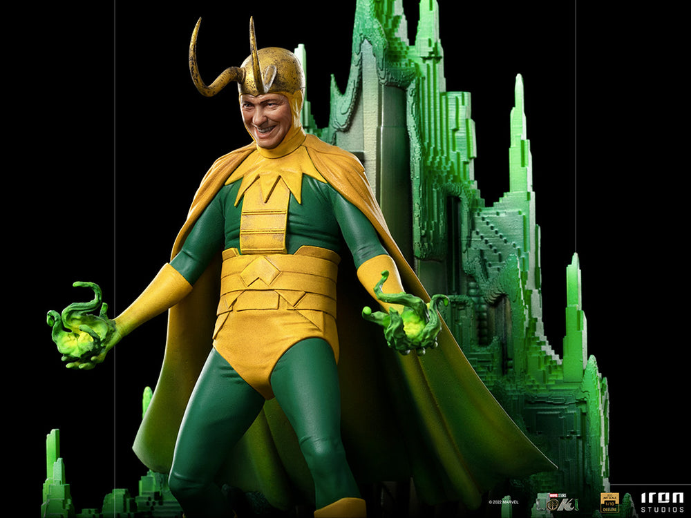 IRON Studios: Marvel Loki - Loki Variante Clasica Deluxe BDS Escala de Arte 1/10