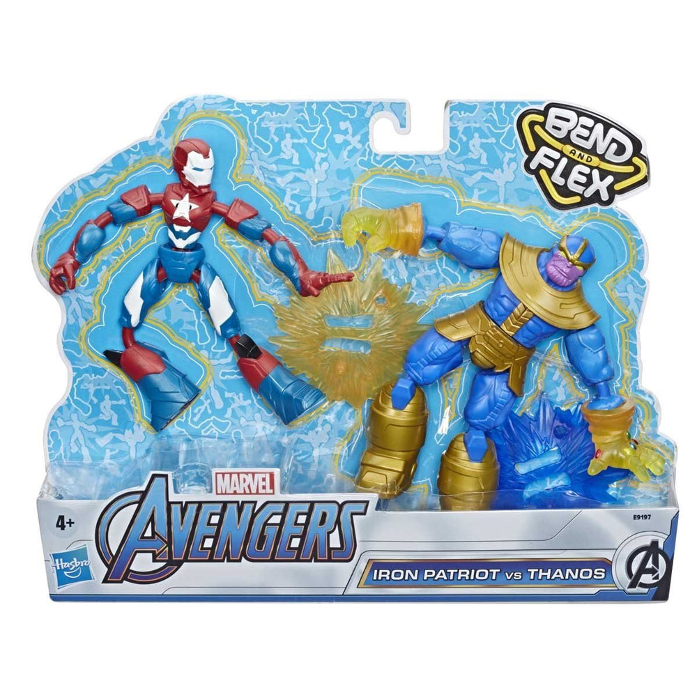 Marvel Bend And Flex: Avengers - Iron Patriot Vs Thanos