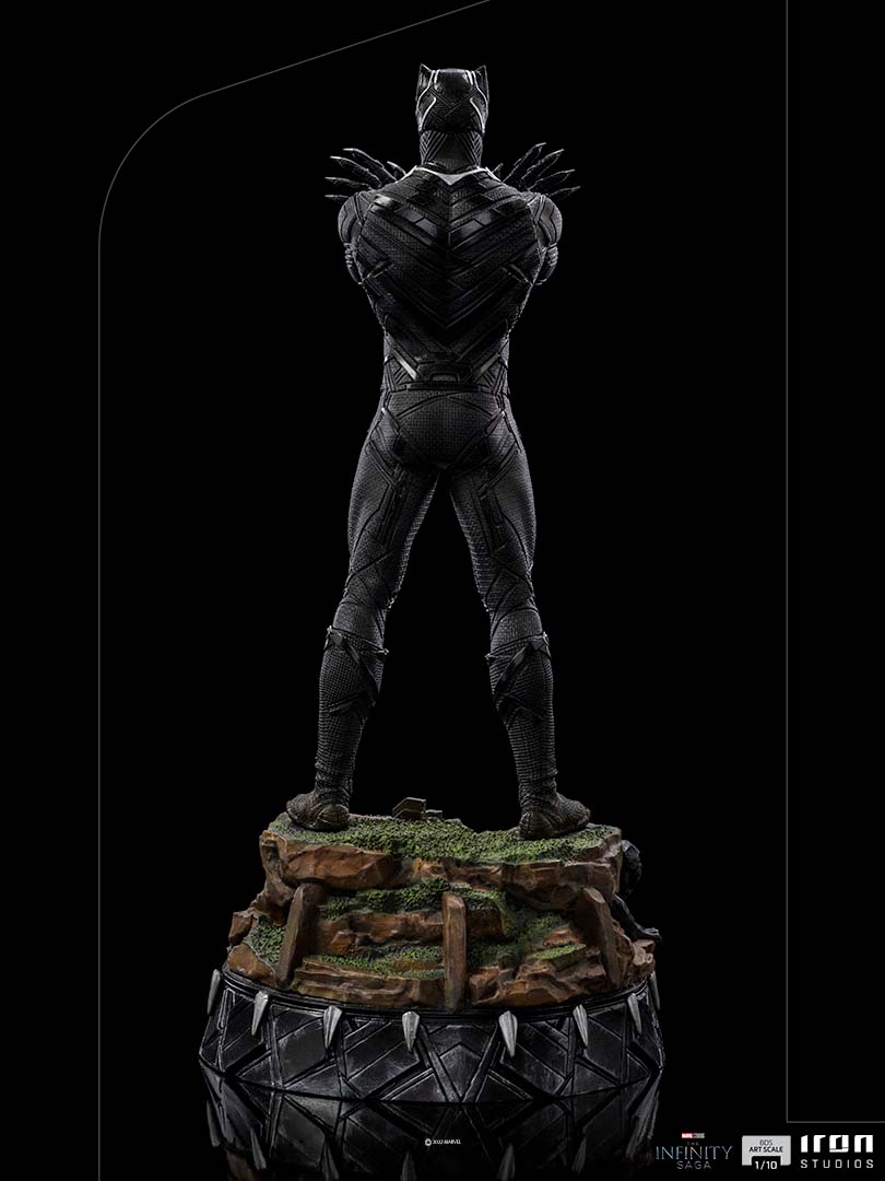 IRON Studios: The Infinity Saga - Black Panther Deluxe Escala de Arte 1/10