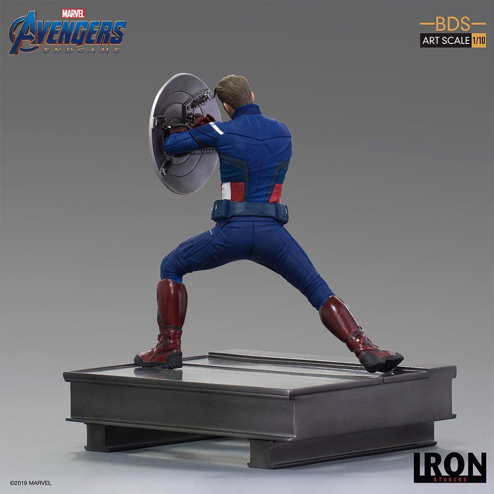 IRON Studios: Avengers Endgame - Capitan America 2023 Escala 1/10