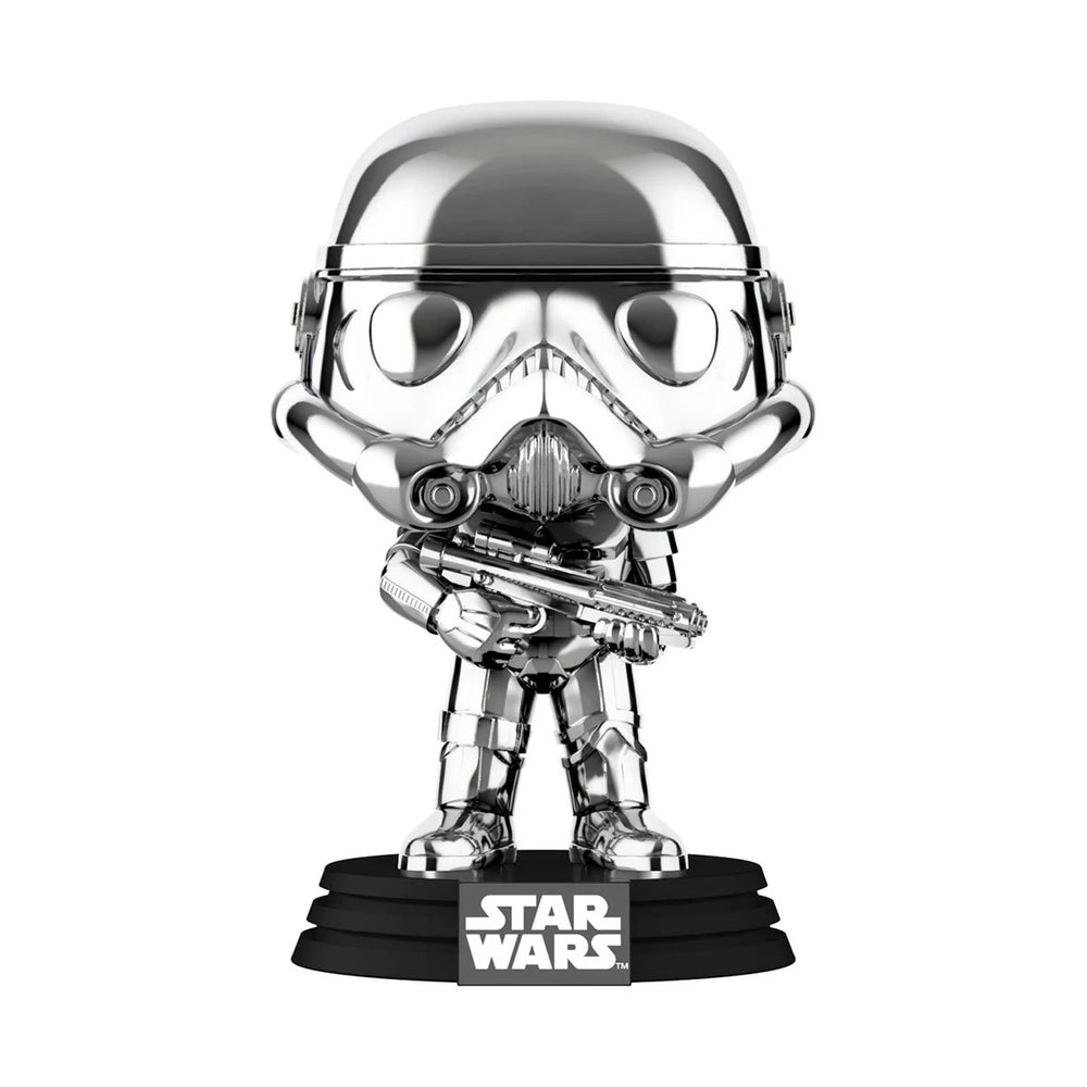 Funko Pop & Tee: Star Wars - Playera Extra Grande con Stormtrooper Metalico