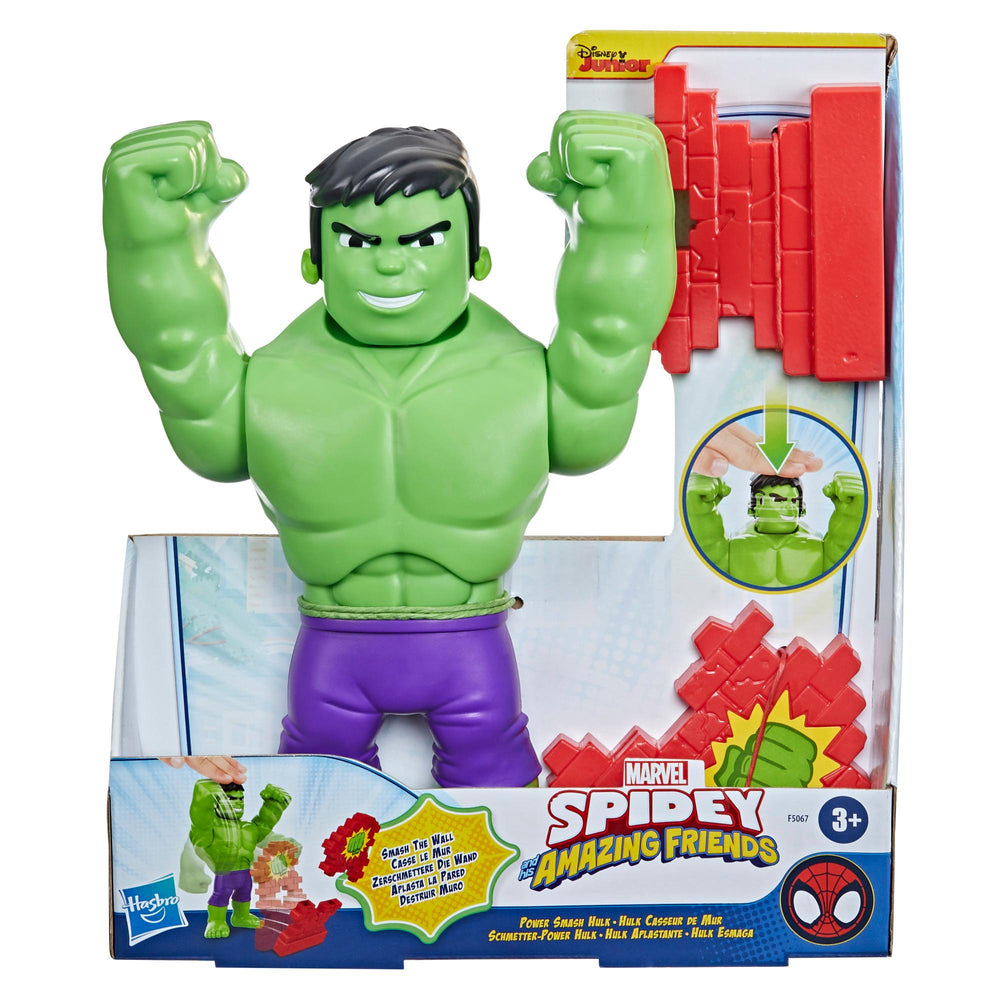 Marvel Spidey And His Amazing Friends: Hulk Aplastante 30 Cm