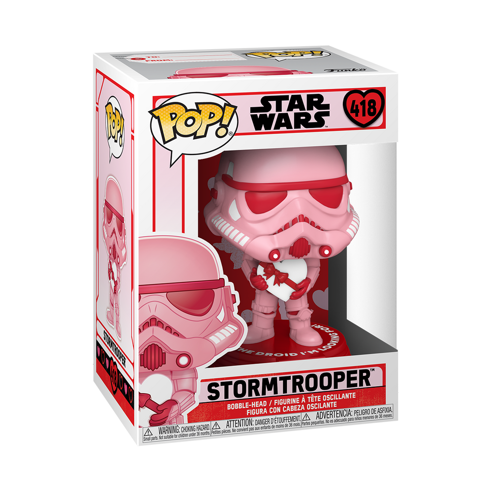 Funko Pop Star Wars: San Valentin - Stormtrooper con Corazon — lacollector