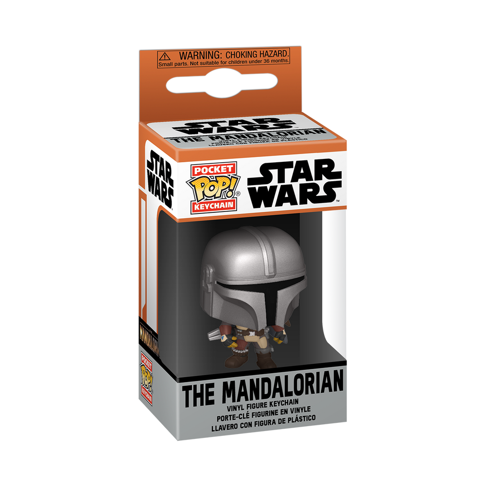 Funko Pop Keychain: Star Wars The Mandalorian - Mandaloriano Llavero