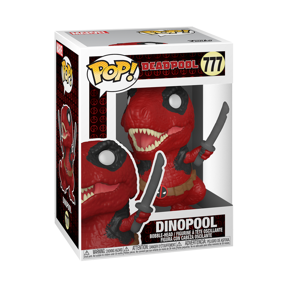 Funko Pop Marvel: Deadpool 30 Aniversario - Dinopool