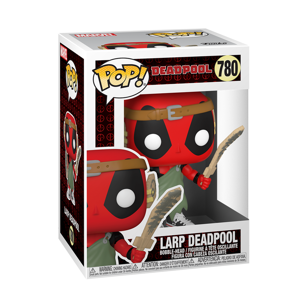 Funko Pop Marvel: Deadpool 30 Aniversario - Deadpool Jugador de Rol
