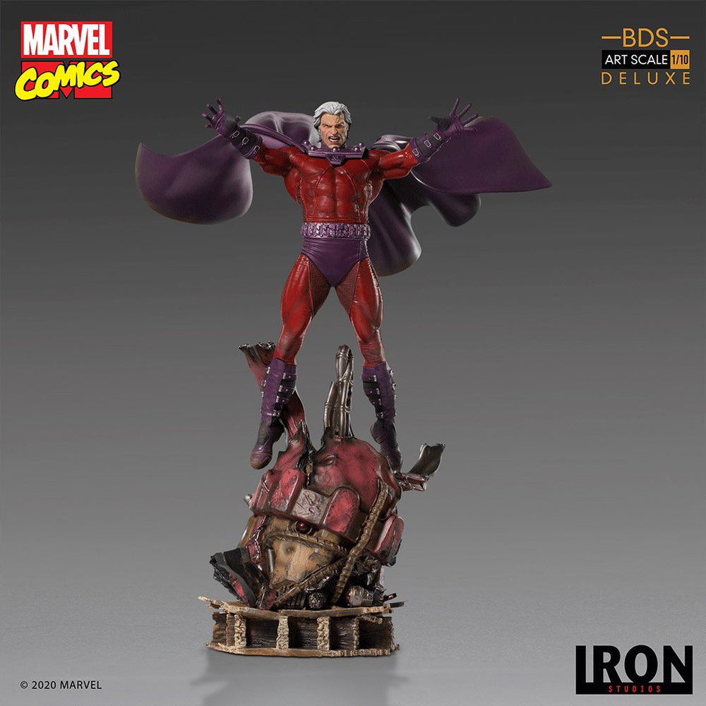 IRON Studios: X Men - Magneto Deluxe Escala de Arte 1/10