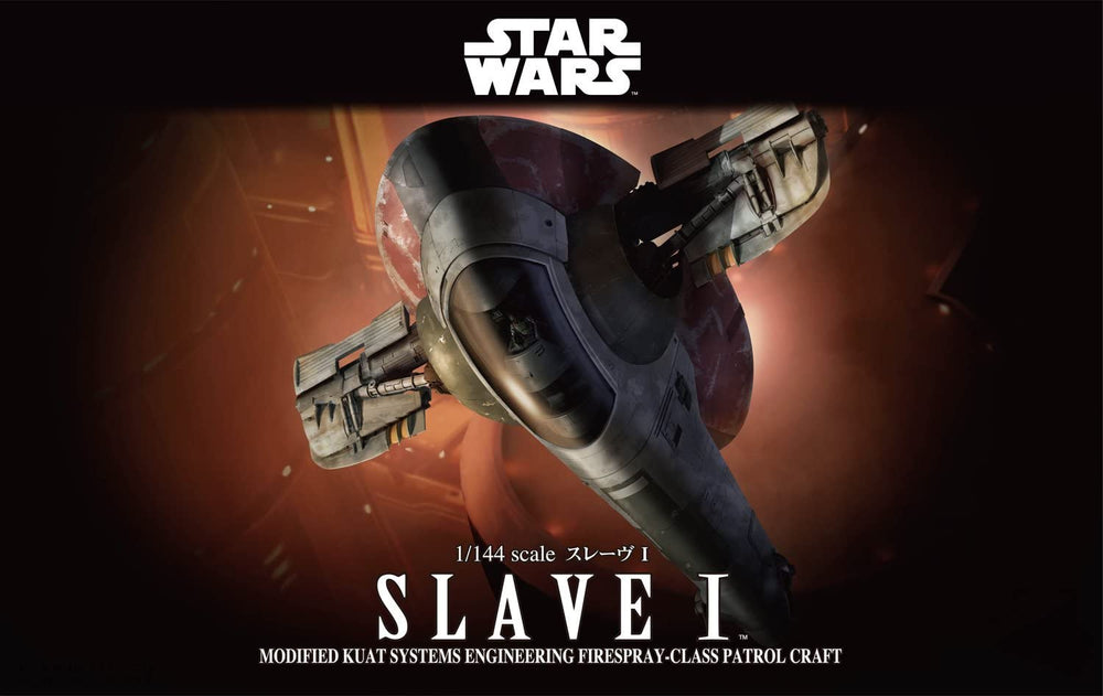 Bandai Hobby Gunpla Model Kit: Star Wars - Slave IEscala 1/144 Kit de Plastico