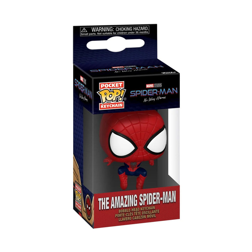 Funko Pop Keychain: Spiderman No Way Home - Spiderman Andrew Garfield Llavero