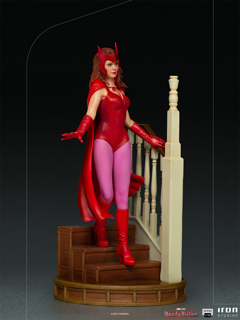 IRON Studios: Marvel Wandavision - Wanda Halloween Escala de Arte 1/10