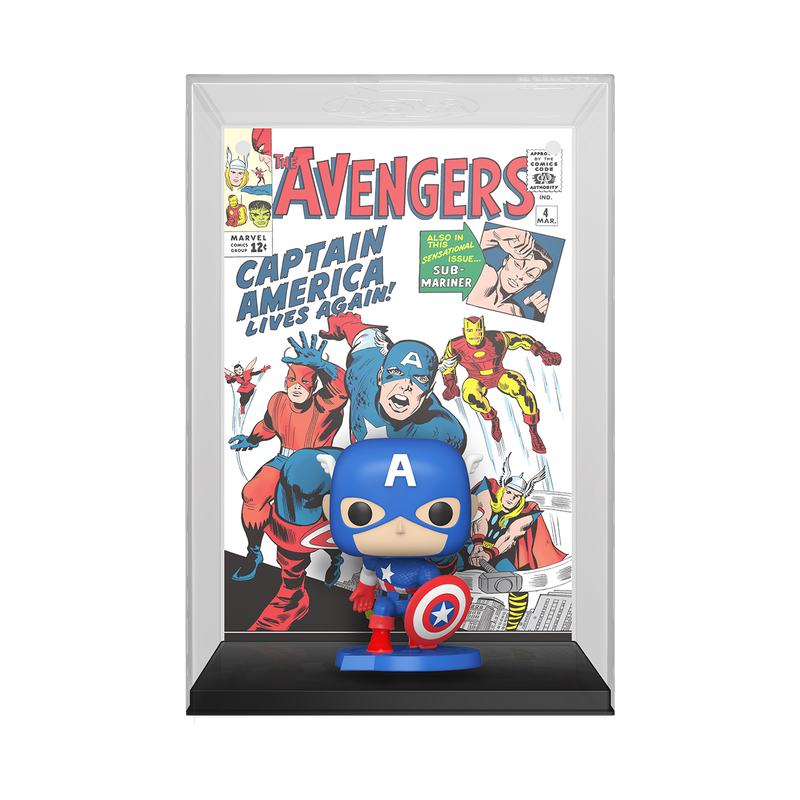 Funko Pop Comic Cover: Marvel - Avengers 4 Capitan America 1964