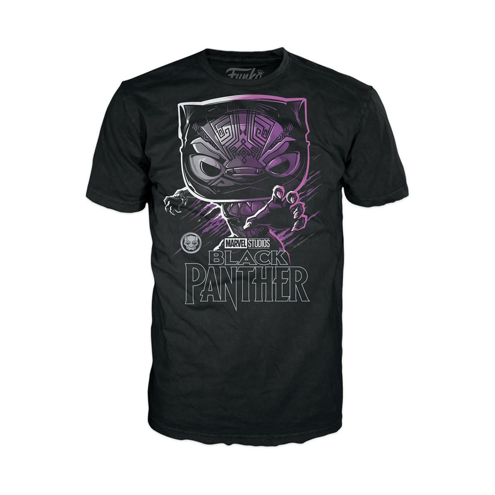 Funko Boxed Tee: Marvel - Black Panther Playera Extra Chica