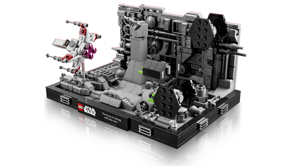 LEGO Star Wars Diorama: Ataque a la Estrella de la Muerte 75329