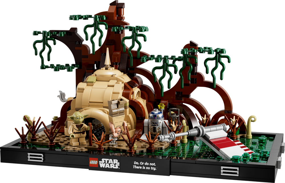 LEGO Star Wars Diorama: Entrenamiento Jedi en Dagobah 75330