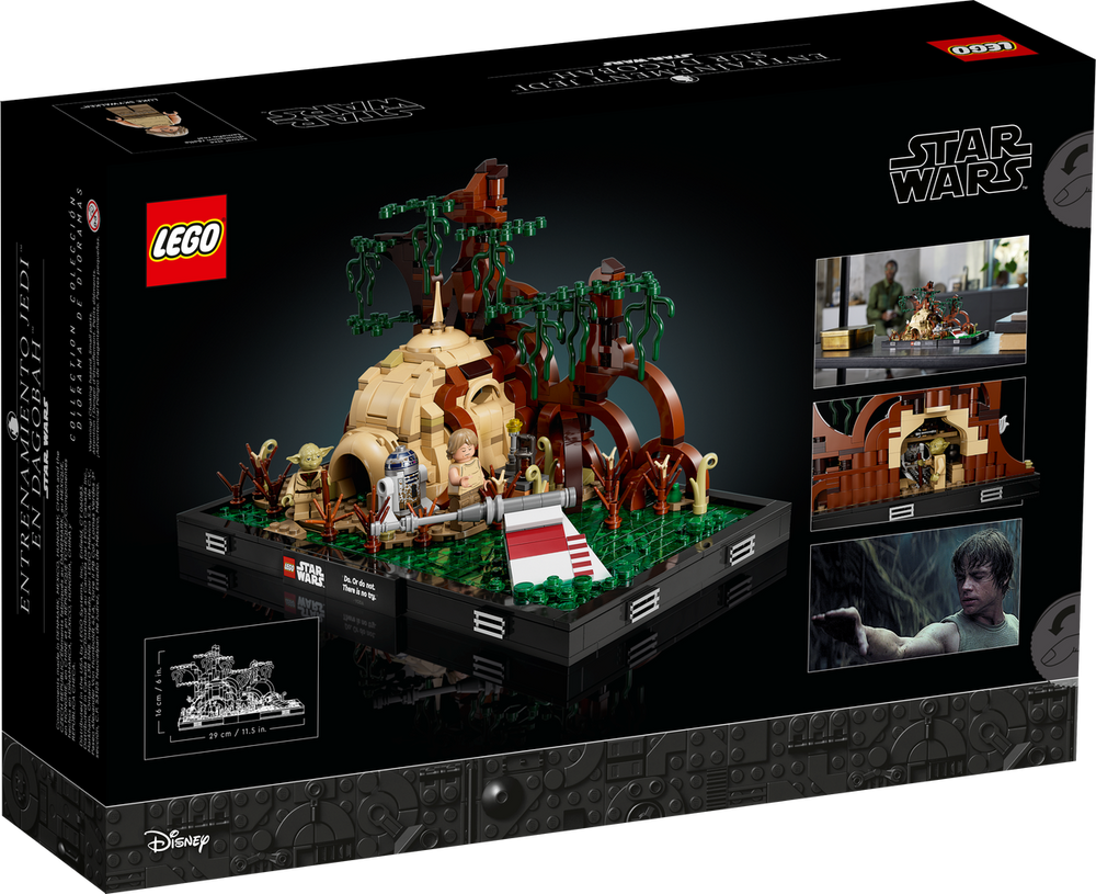 LEGO Star Wars Diorama: Entrenamiento Jedi en Dagobah 75330