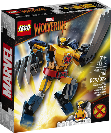 LEGO Marvel Super Heroes Armadura Robotica de Lobezno 76202